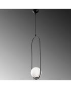 Suspension Mudoni noir/blanc - 20x15x146 cm